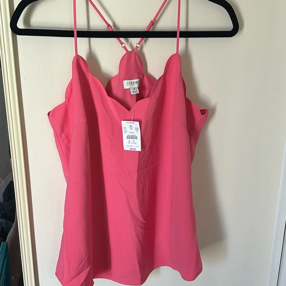 JCREW SCALLOPED CAMISOLE - Picture 7 of 12
